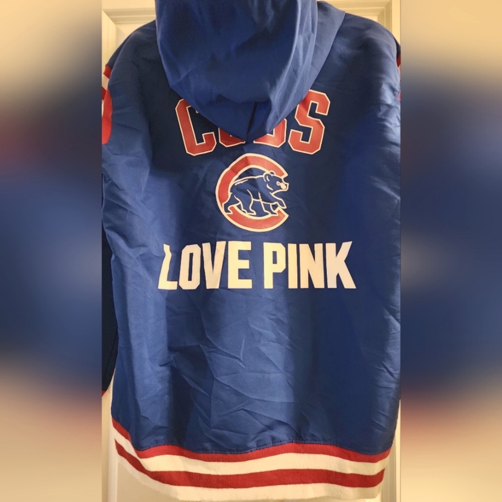PINK Victoria Secret Chicago Cubs Hoodie
